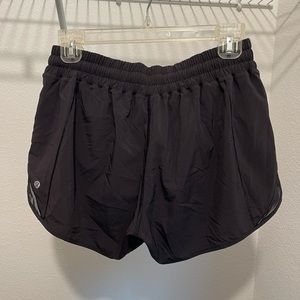 EUC, lulu lemon lined shorts. Size 8, black